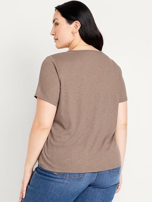 Luxe V-Neck T-Shirt Product Image