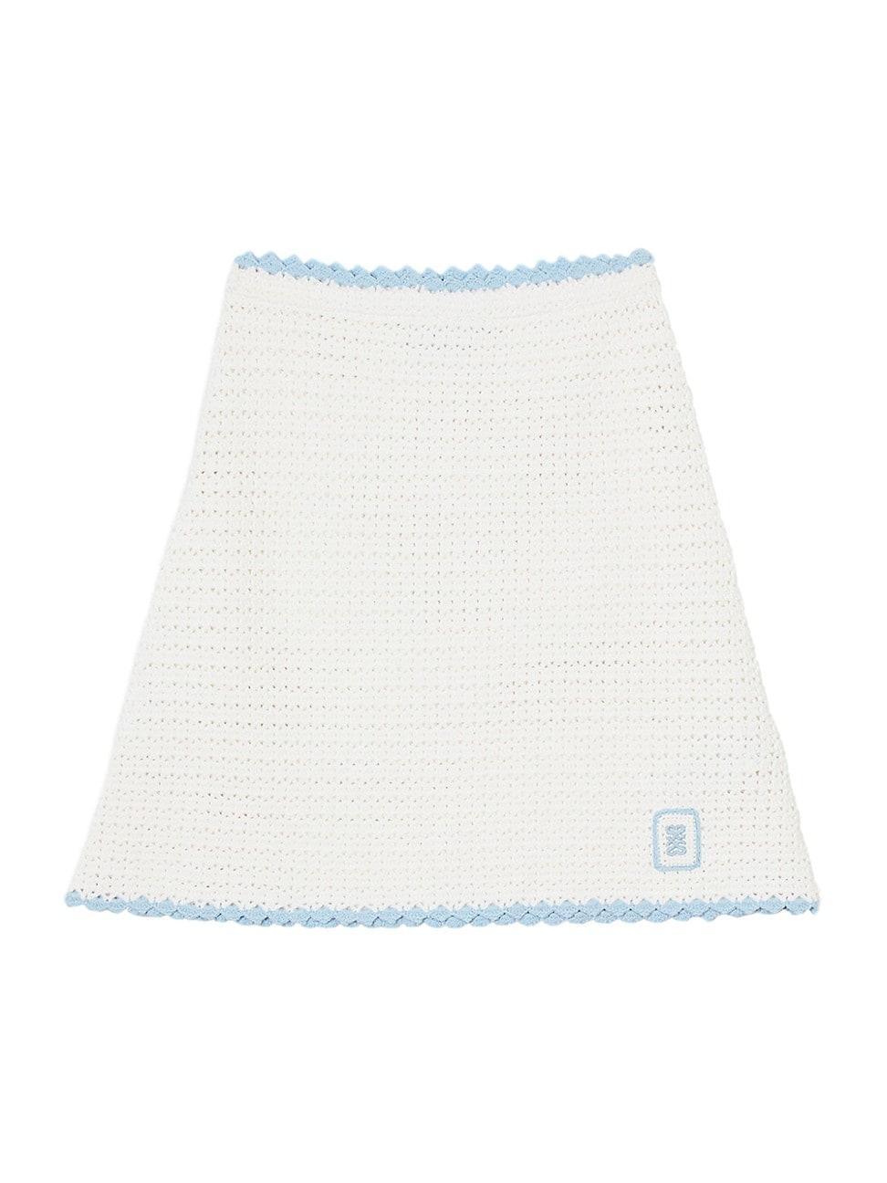 Womens Short Crochet Skirt Product Image