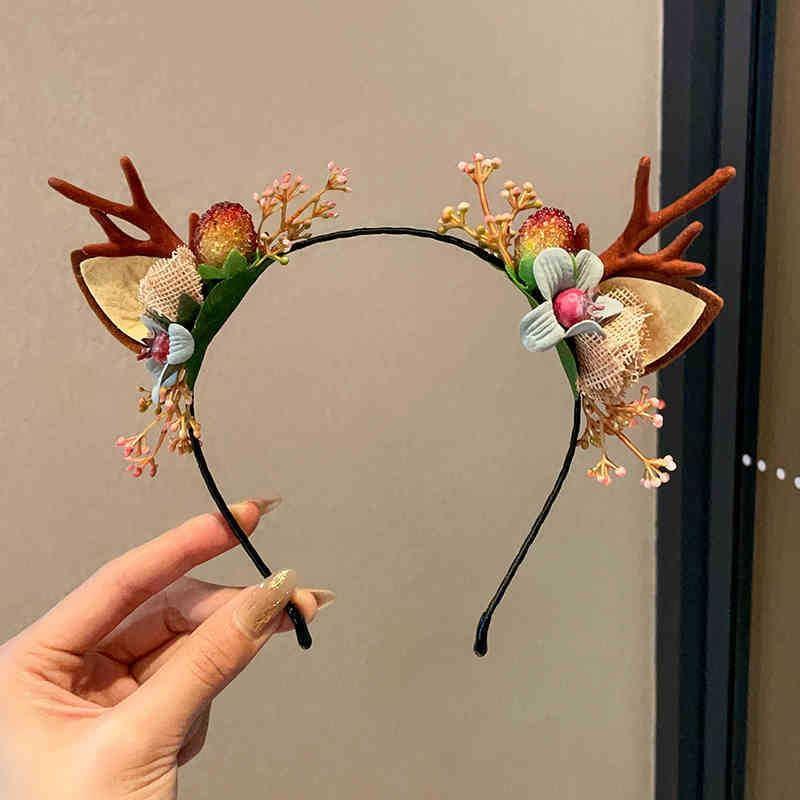 Christmas Deer Horn Party Headband (Various Designs) Product Image