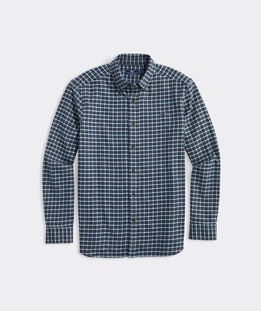 Vineyard Flannel Plaid Shirt Product Image