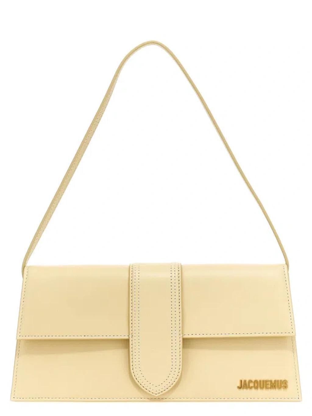 JACQUEMUS Le Bambino Long Shoulder Bags White Product Image