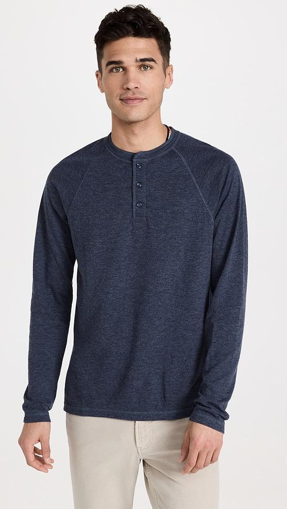 Faherty Cloud Long Sleeve Henley | Shopbop Product Image