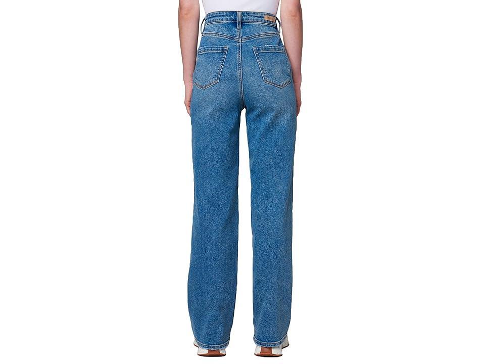 Blank NYC Franklin Rib Cage Five-Pocket Wide Leg Jeans in Mixtape (Mixtape) Women's Jeans Product Image