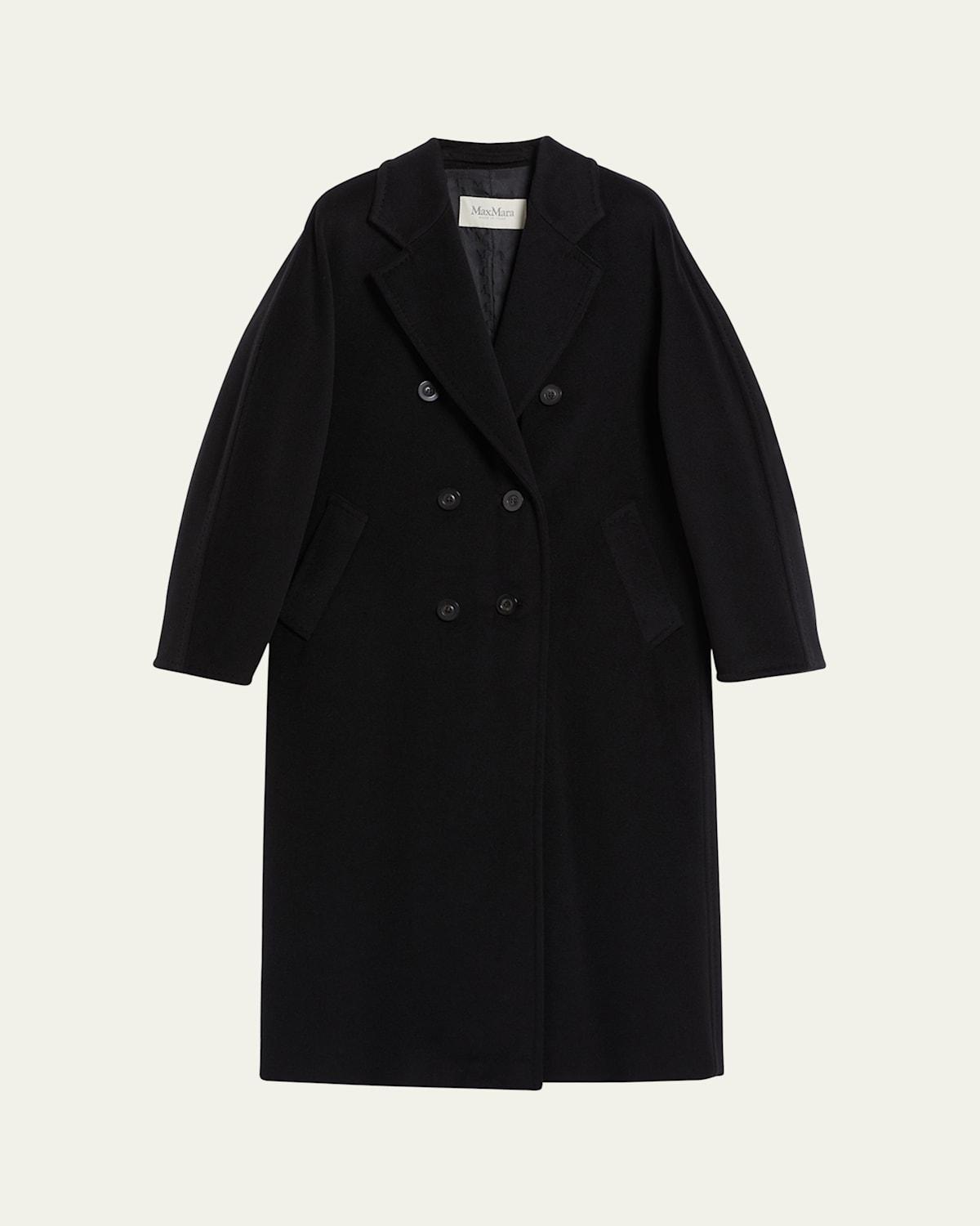 Max Mara Madame Double Breasted Wool & Cashmere Coat Product Image