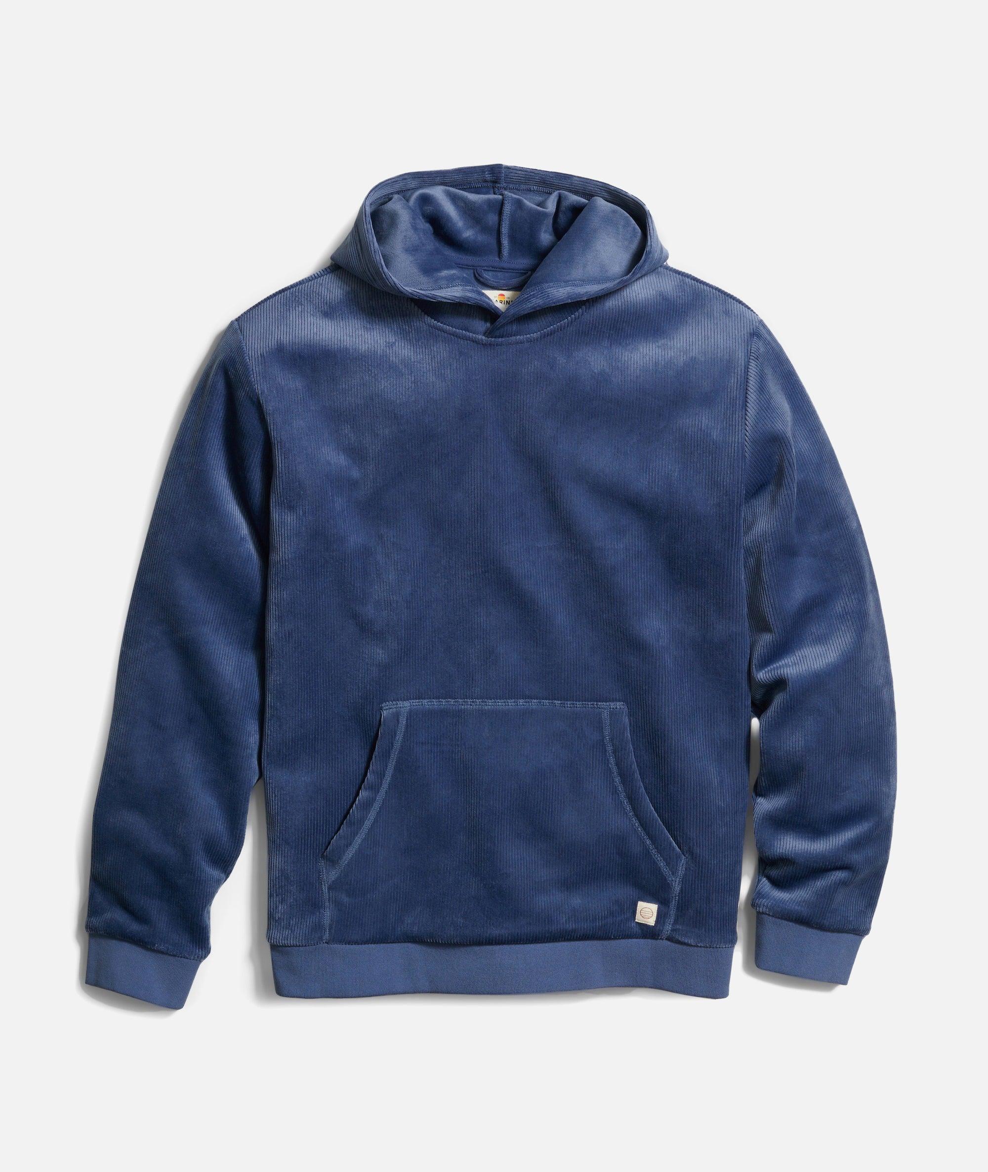 Cord Velour Hoodie Product Image