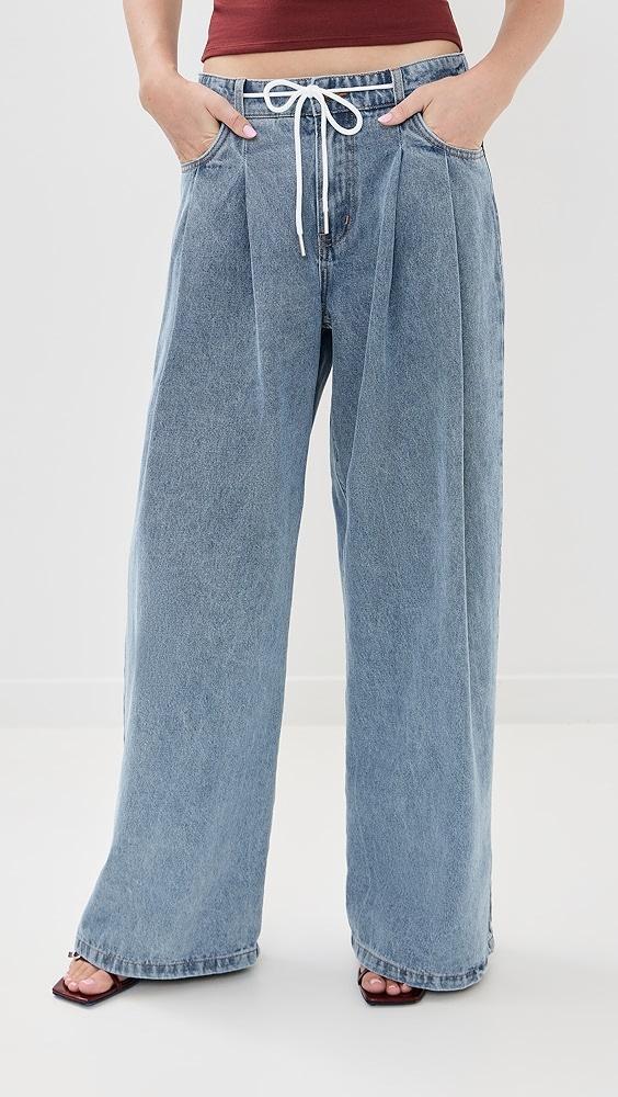 Lioness Slouched Tie Up Pants | Shopbop Product Image