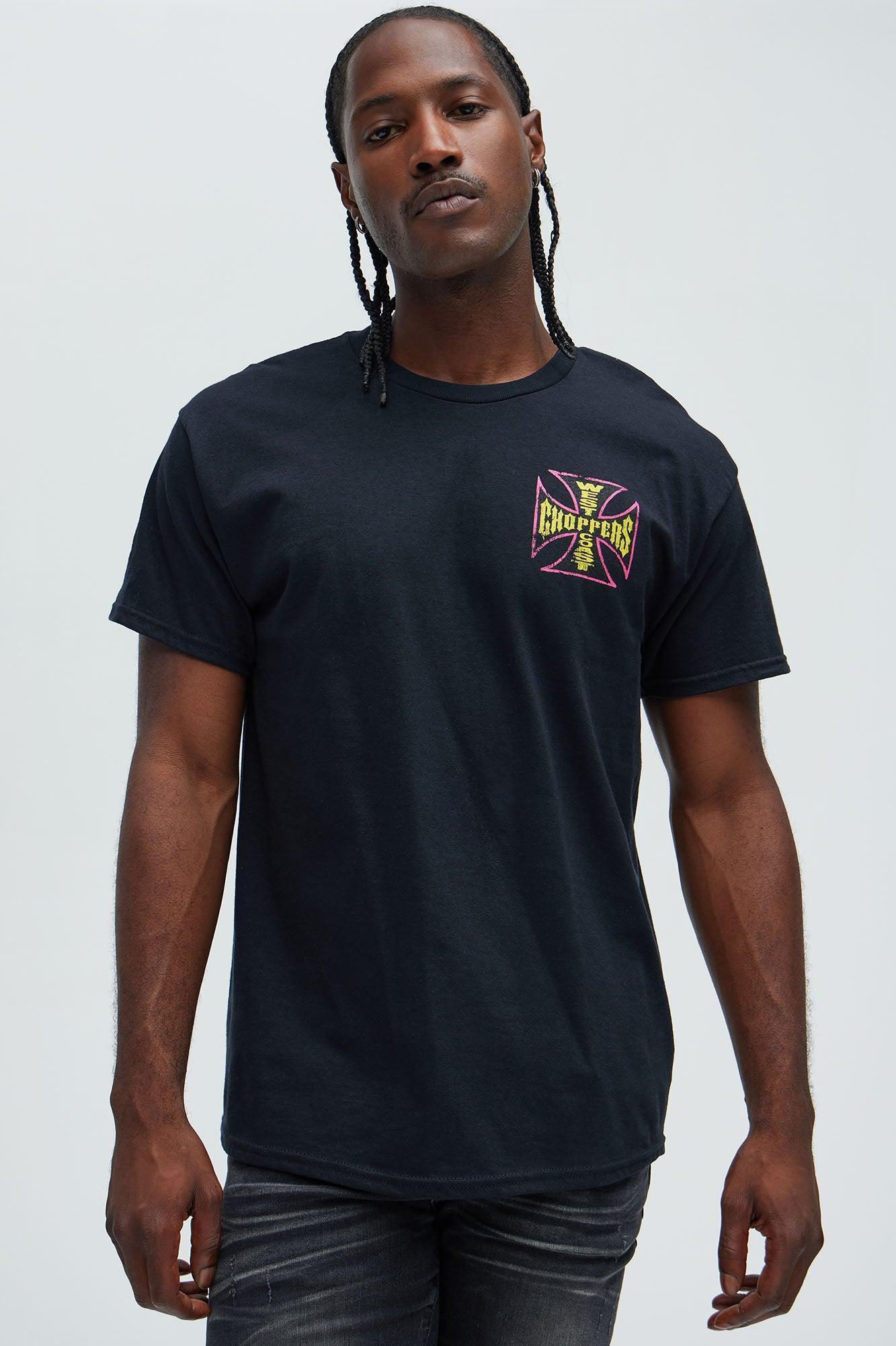 West Coast Choppers Cobra Short Sleeve Tee - Black Product Image