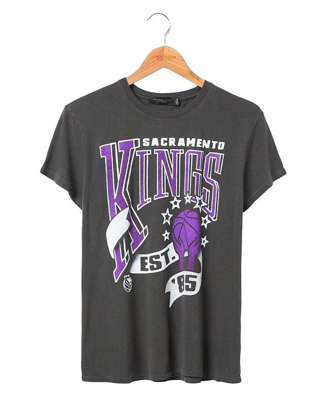 Junk Food Clothing Womens Nba Sacramento Kings Banner Vintage Tee Product Image