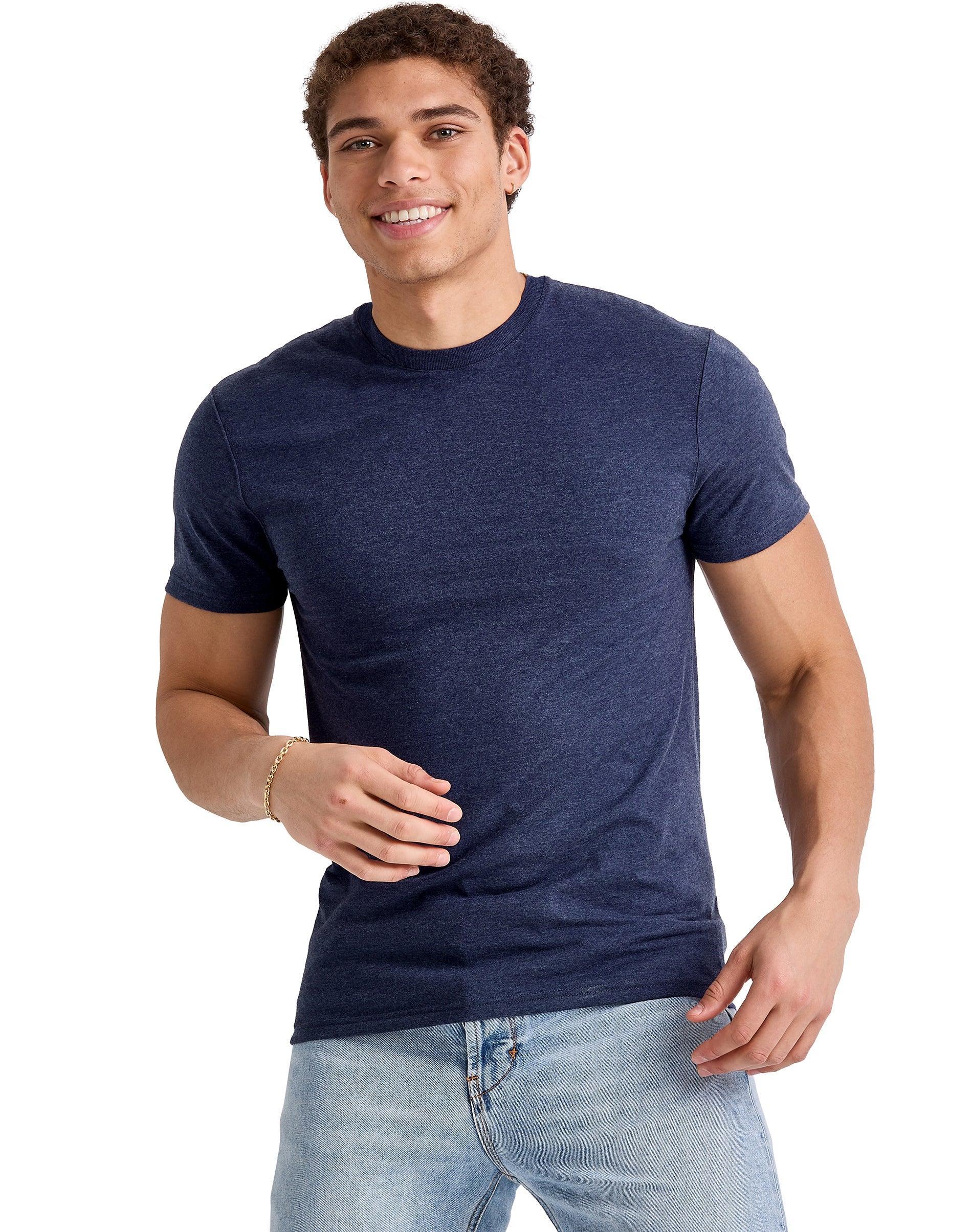 Mens Hanes Originals Tri-Blend Jersey Tee Product Image