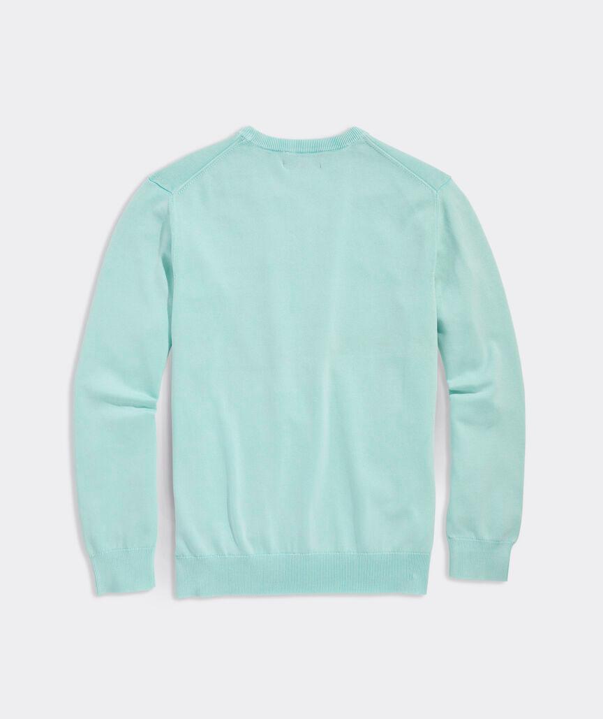 Garment-Dyed Cotton Crewneck Product Image