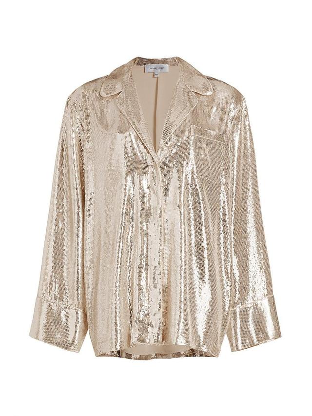 Womens Valentina Sequin Shirt Product Image