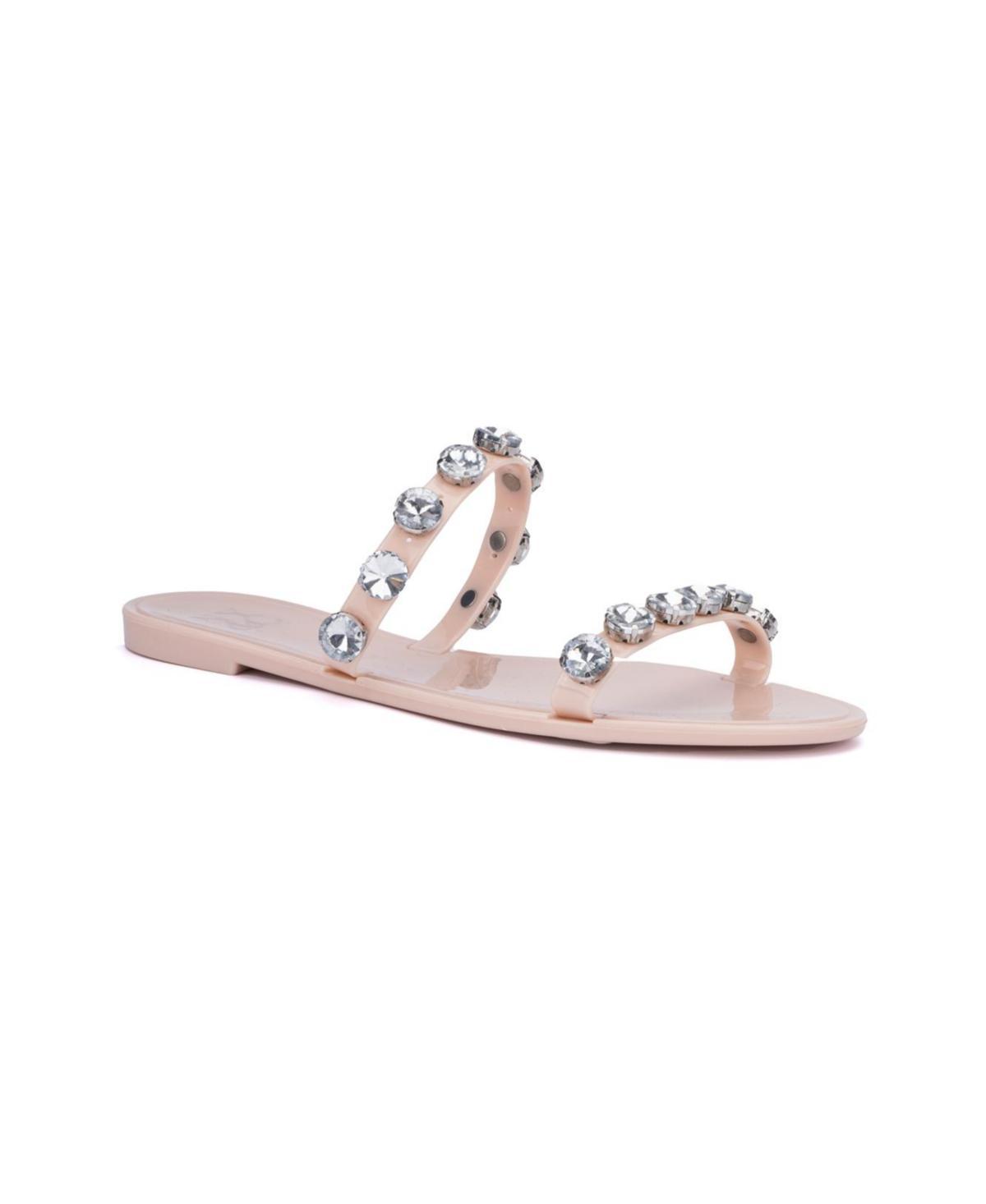 New York & Company Womens Chava Gem Jelly Sandal Product Image