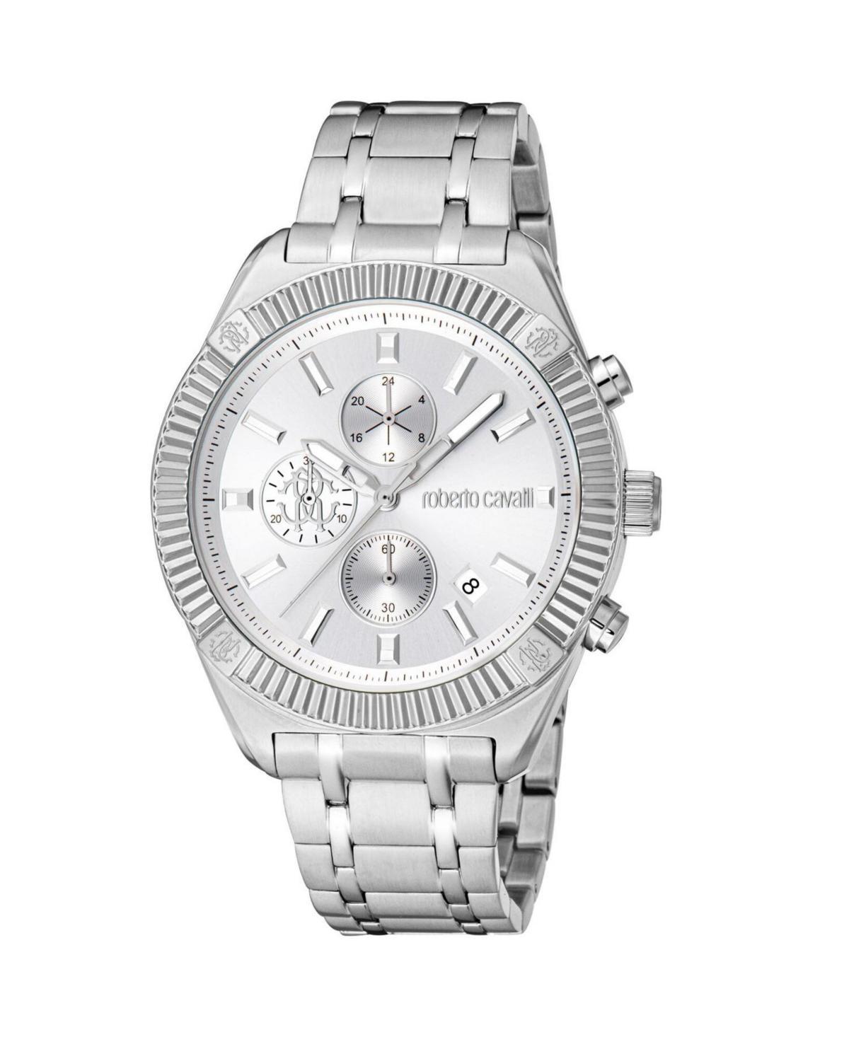 Roberto Cavalli Mens Classic Silver Dial Watch - RC5G011M0045 Product Image