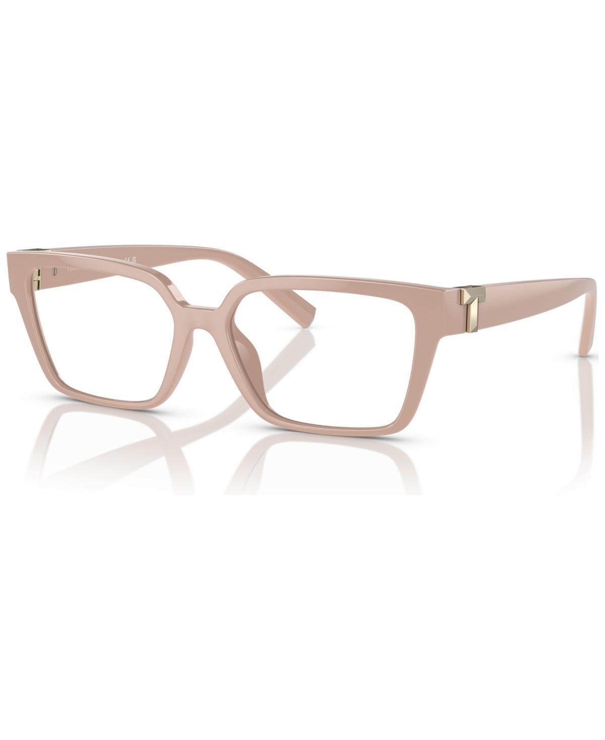 Tiffany & Co. Womens Rectangle Eyeglasses, TF2232U 53 - Cloud Pink Product Image