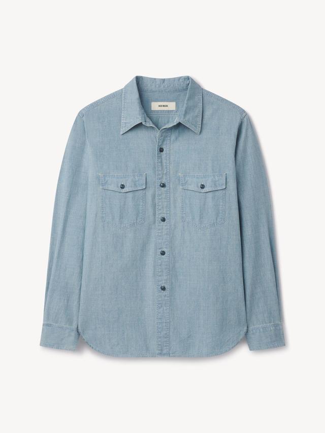 L029 Japanese Chambray Service Shirt Product Image