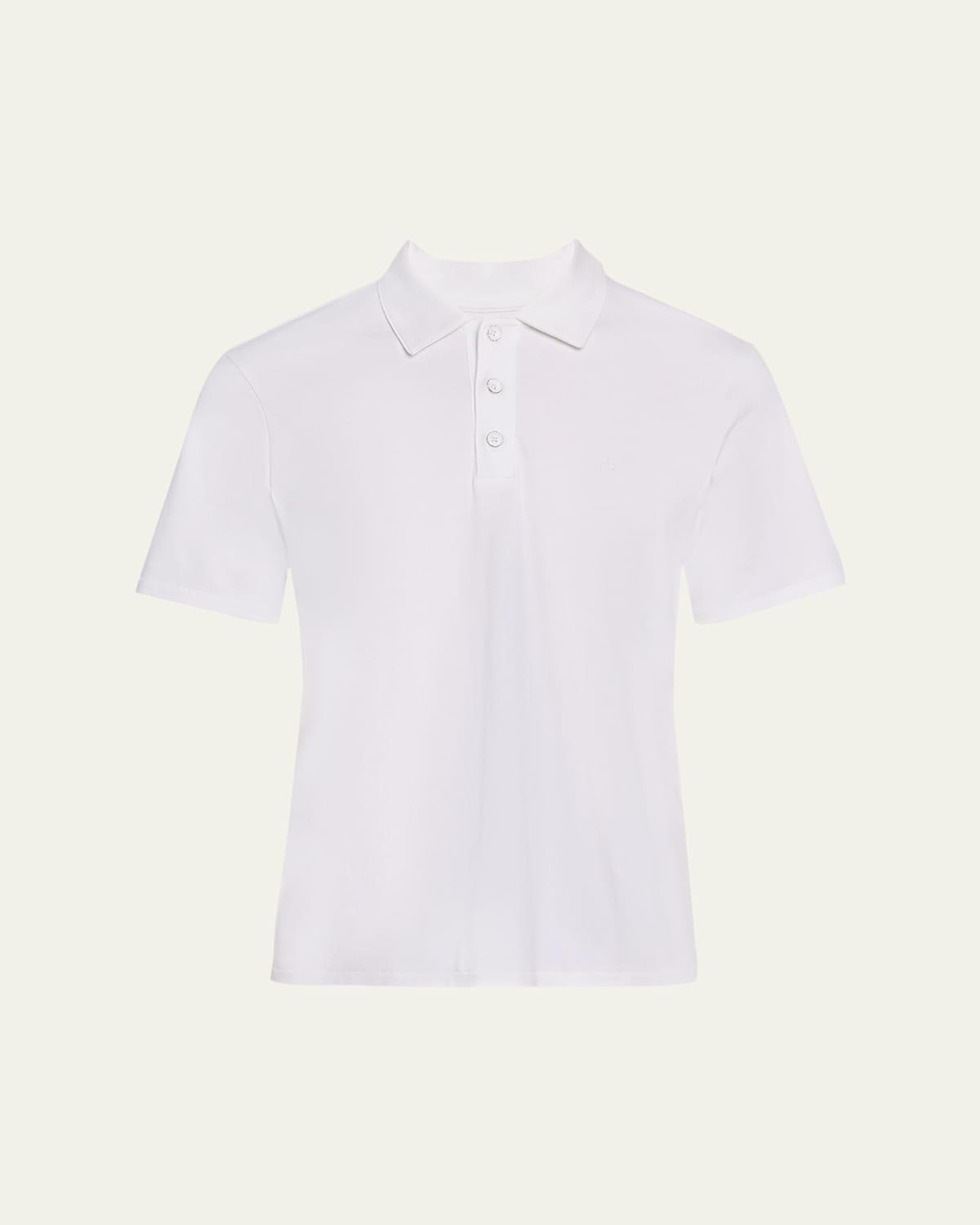 Mens Pima Cotton Polo Shirt Product Image