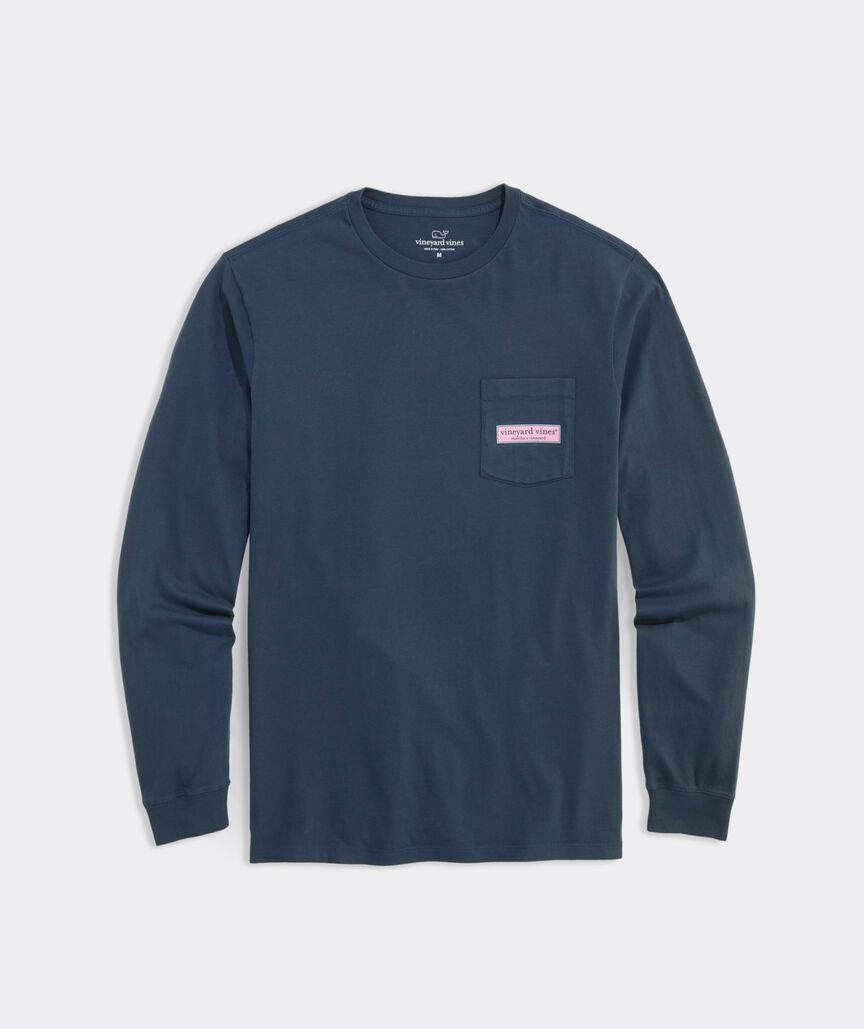 Classic Logo Box Long-Sleeve Pocket Tee Product Image