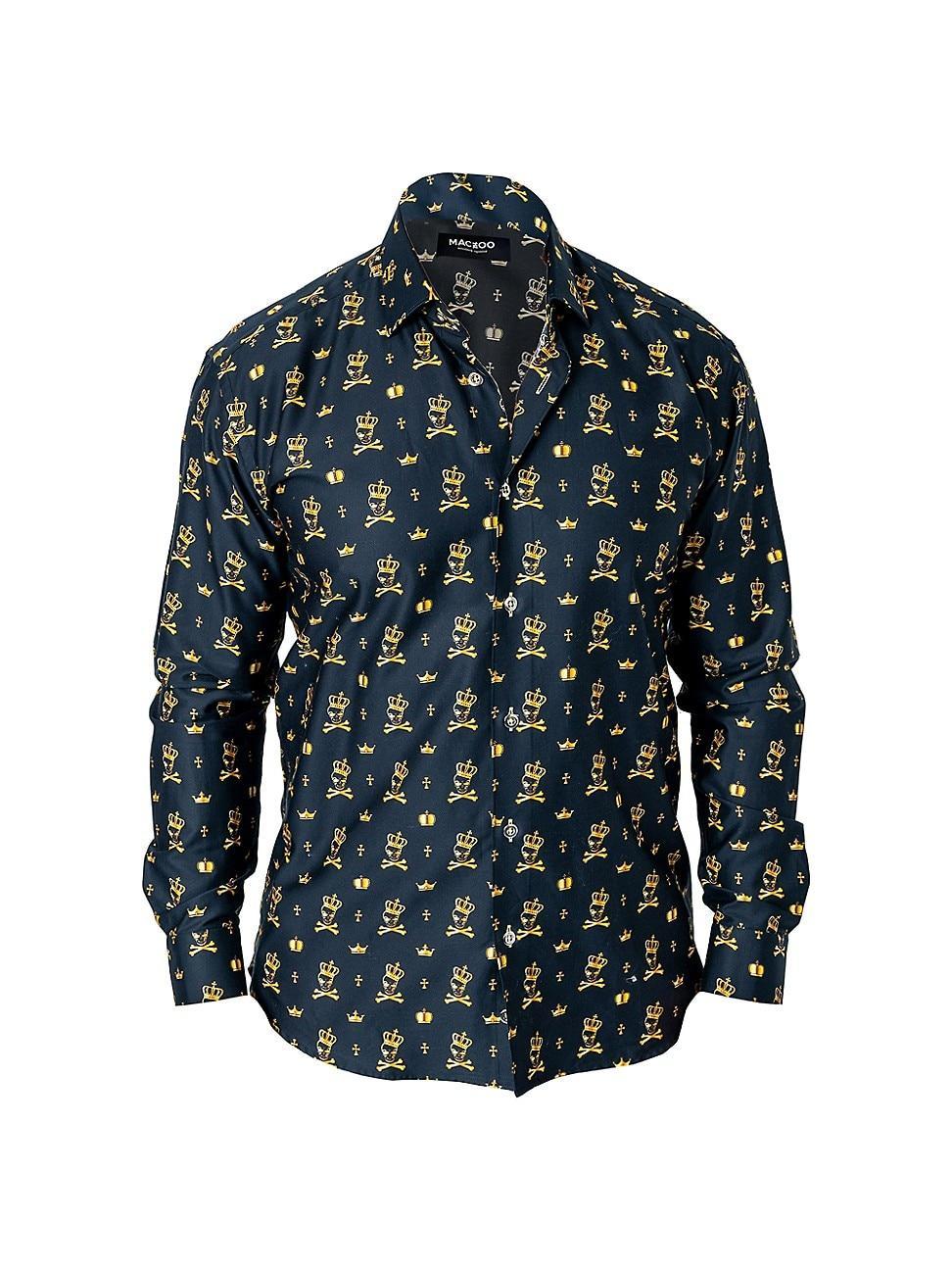 Mens Fibonacci Kingskull Shirt Product Image