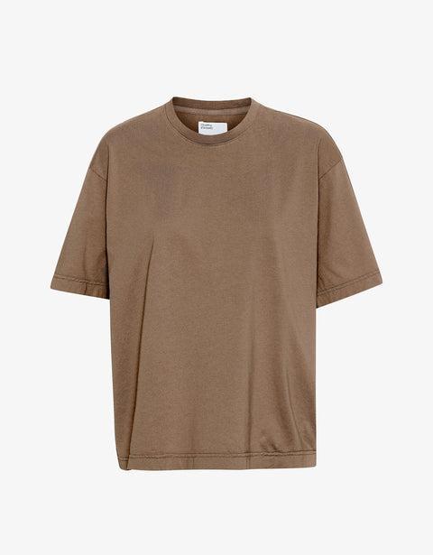 Oversized Organic T-Shirt - Sahara Camel Product Image