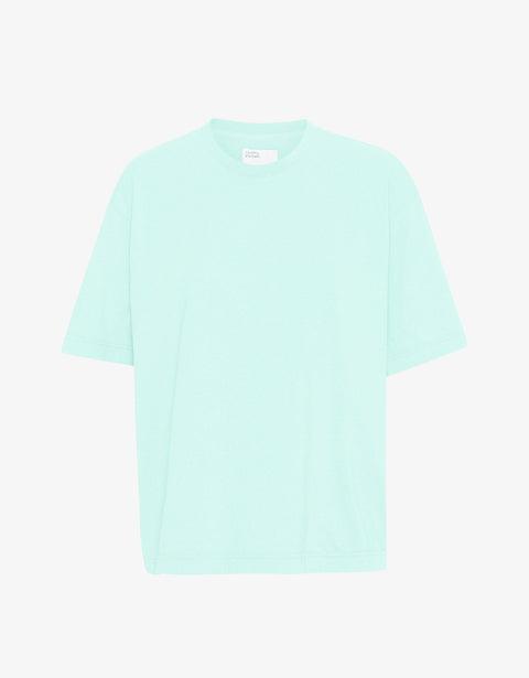 Oversized Organic T-Shirt - Light Aqua Product Image