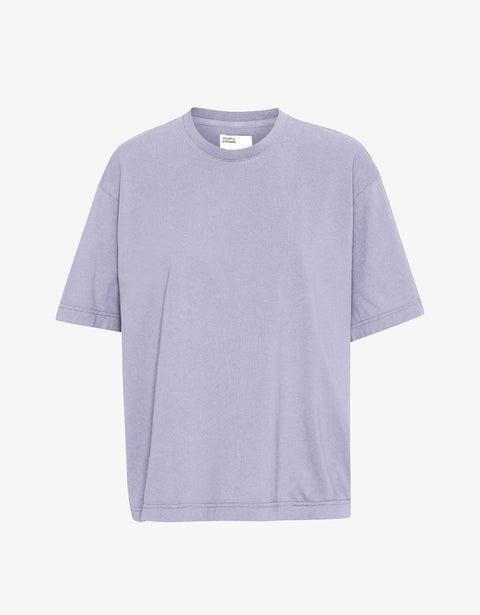 Oversized Organic T-Shirt - Purple Jade Product Image