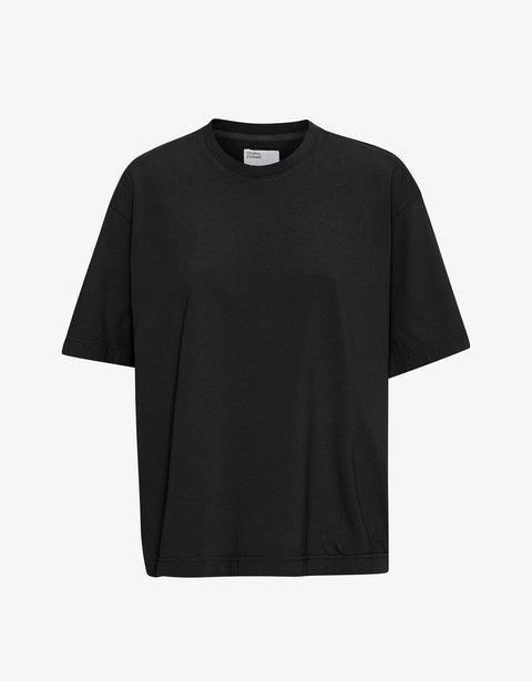 Oversized Organic T-Shirt - Deep Black Product Image