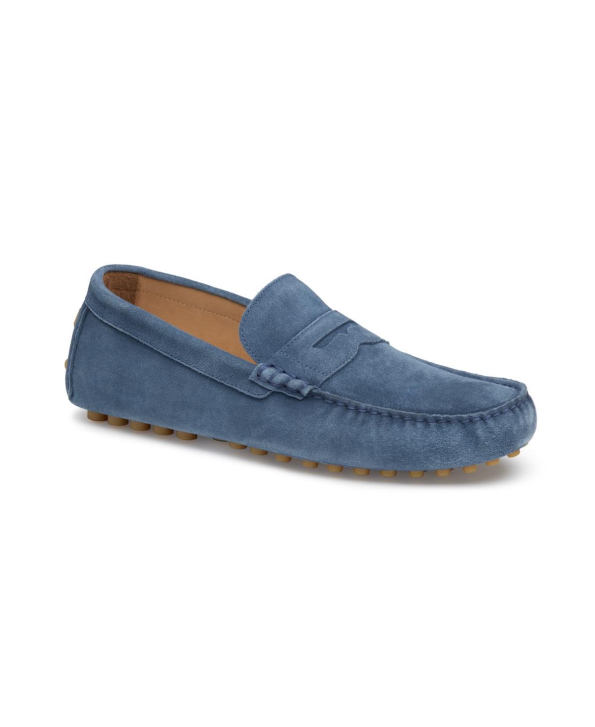 Johnston  Murphy Mens Athens Suede Penny Drivers Product Image