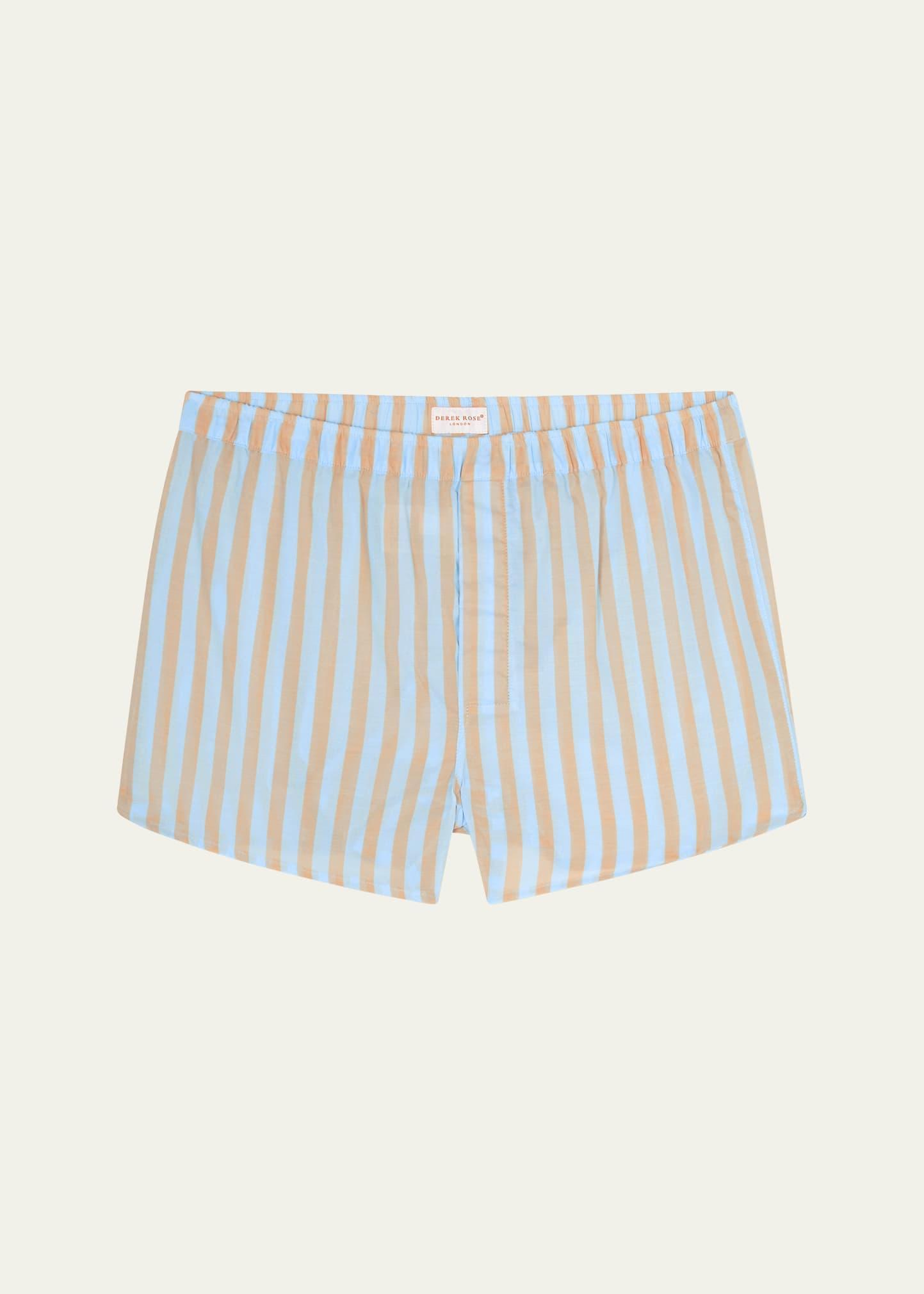 Mens Amalfi 20 Stripe Cotton Boxers Product Image