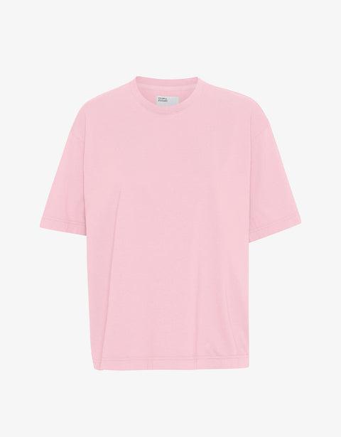 Oversized Organic T-Shirt - Flamingo Pink Product Image