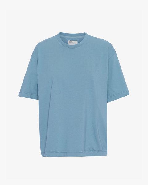 Oversized Organic T-Shirt - Stone Blue Product Image