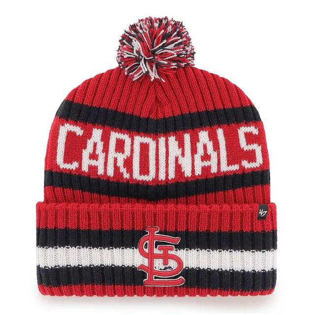 Mens 47 St. Louis Cardinals Bering Cuffed Knit Hat with Pom Product Image