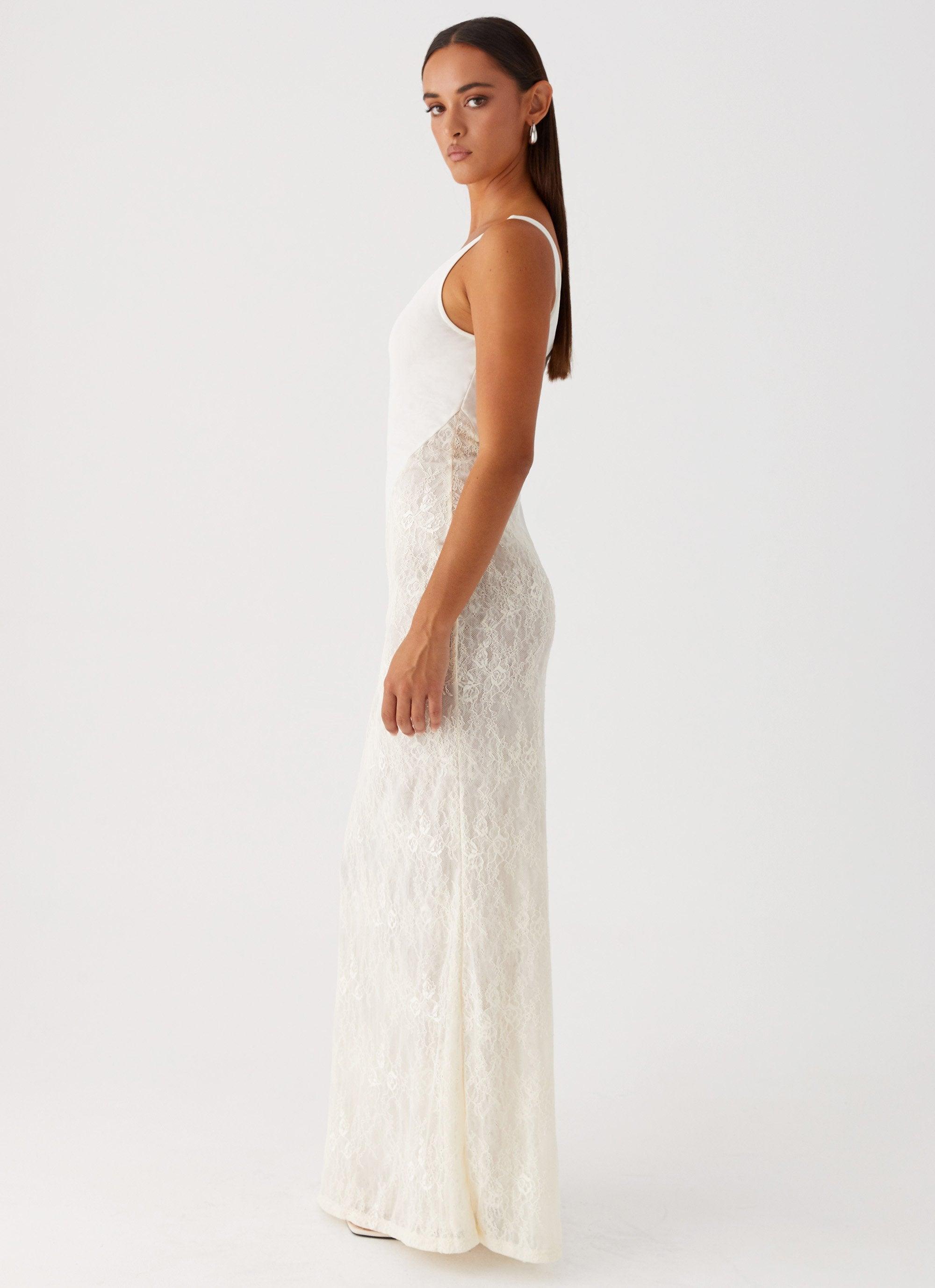 Twilight Dreams Maxi Dress - Ivory Product Image