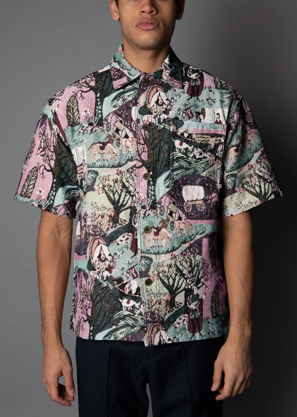 Folklore Jacquard S/S Shirt Product Image