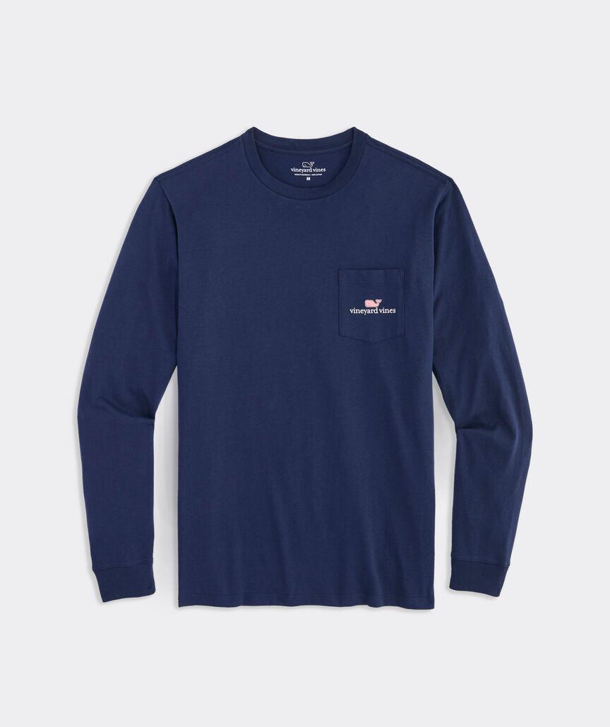 Classic Logo Long-Sleeve Pocket Tee Product Image