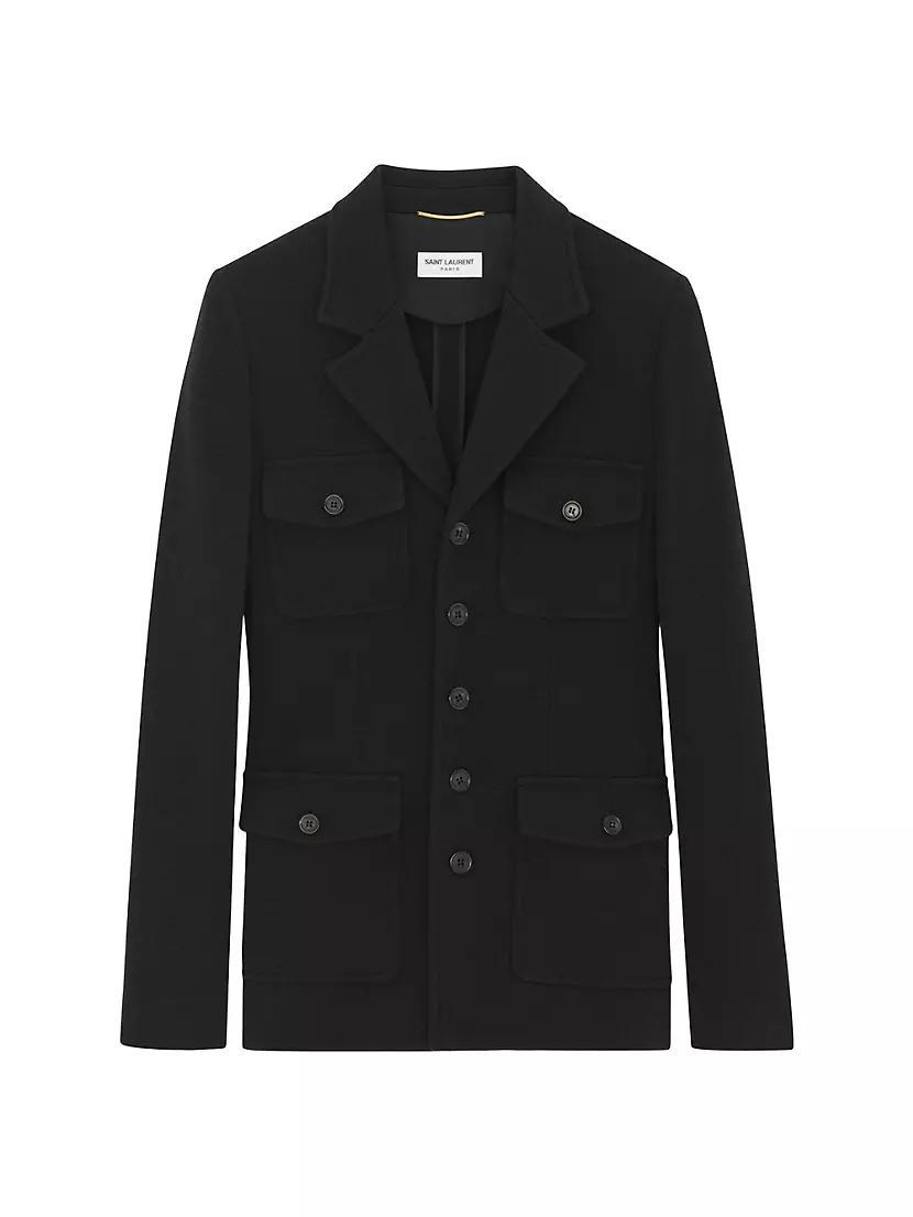 Saharienne Jacket In Wool Jersey Product Image