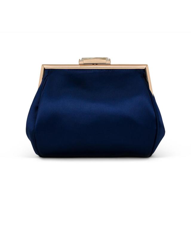 Womans Skye Satin Pouch Clutch Product Image