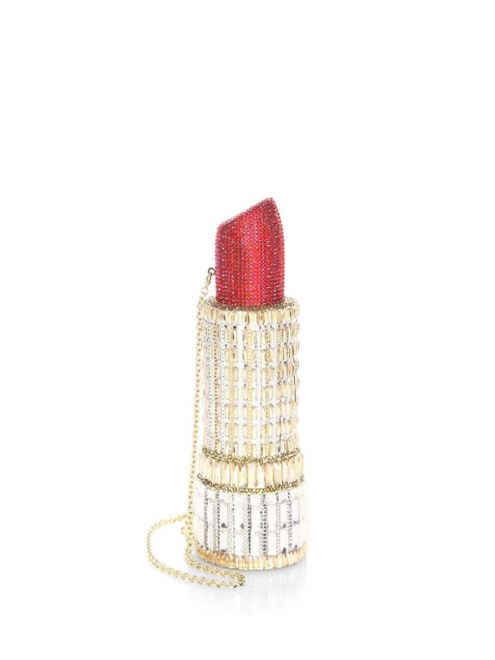 Seductress Crystal Lipstick Clutch Bag Product Image