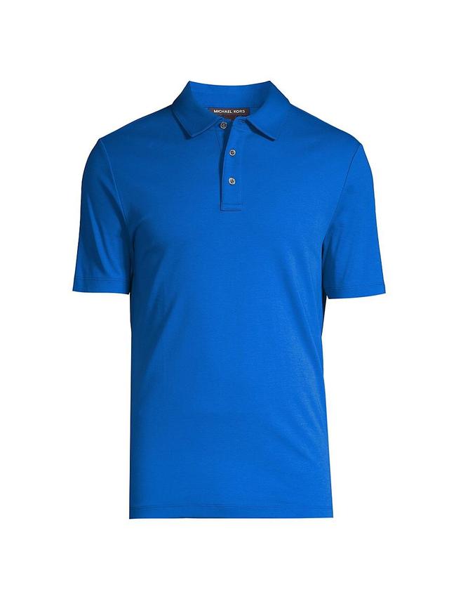 Mens Cotton Polo Shirt Product Image