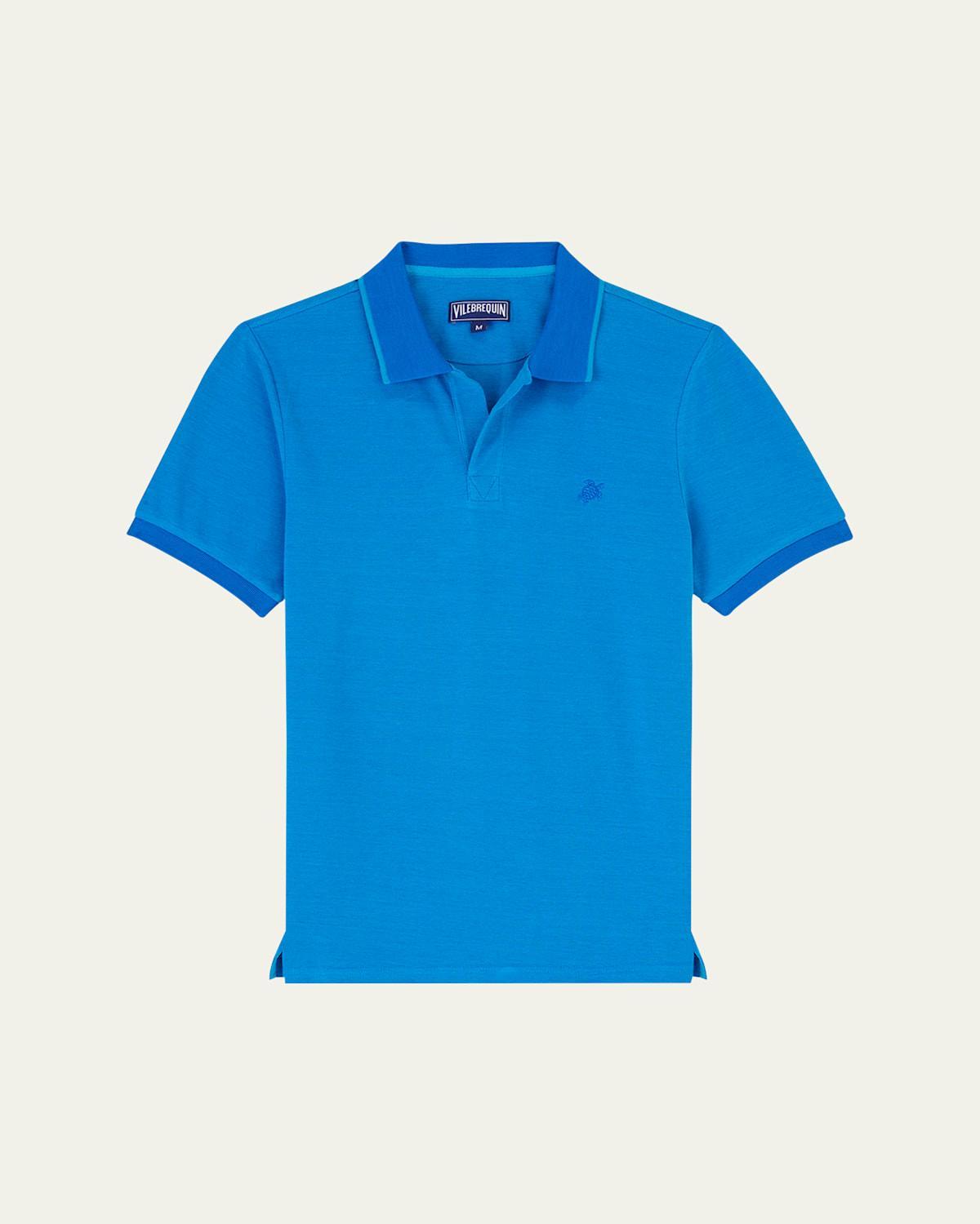 Mens Pique Polo Shirt Product Image