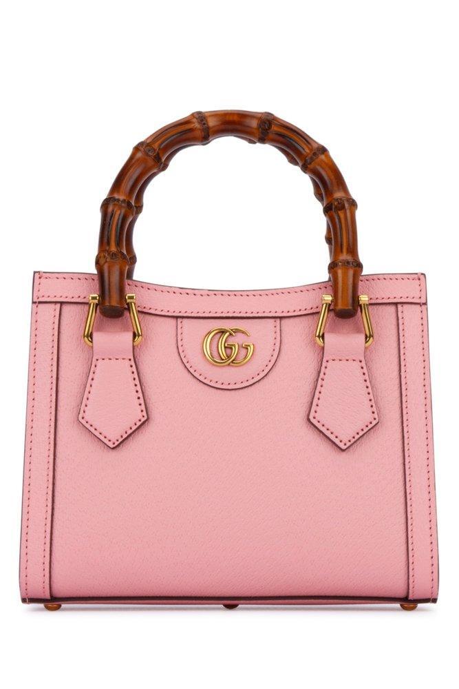 GUCCI Mini Diana Top Handle Bag In Pink Product Image