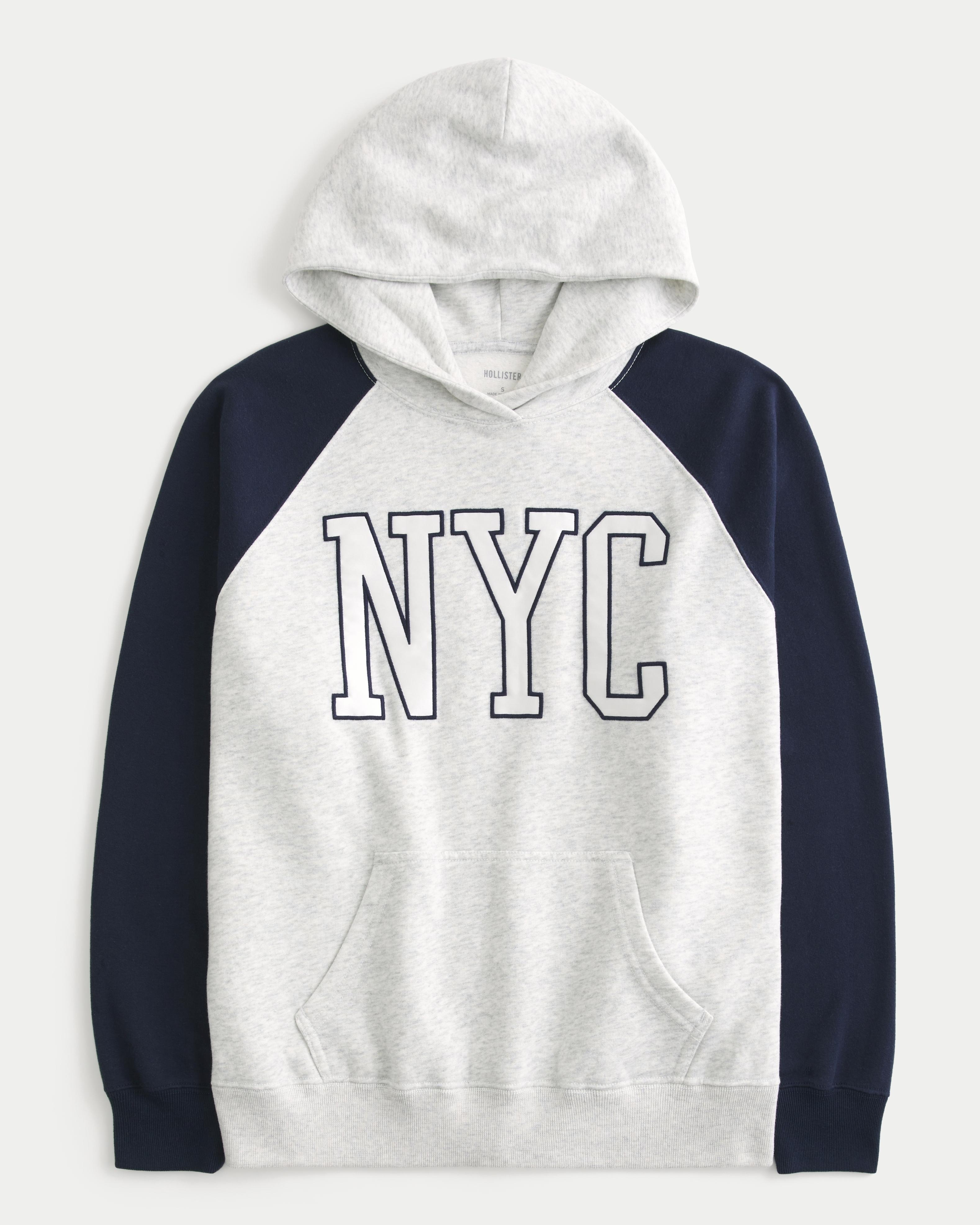 Oversized East Coast Graphic Hoodie Product Image