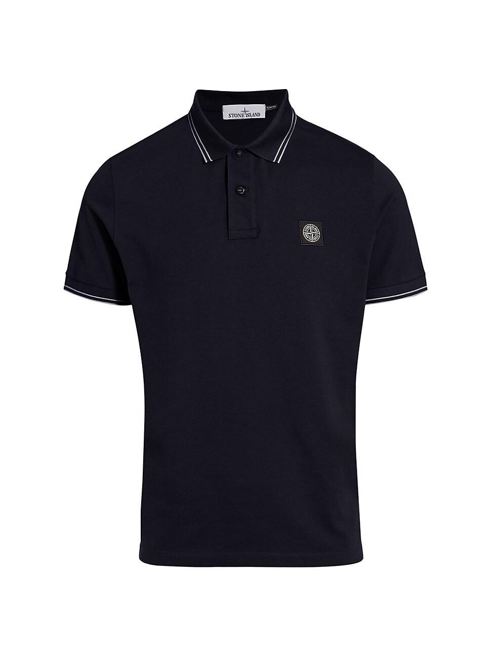 Mens Stretch-Cotton Polo Shirt Product Image