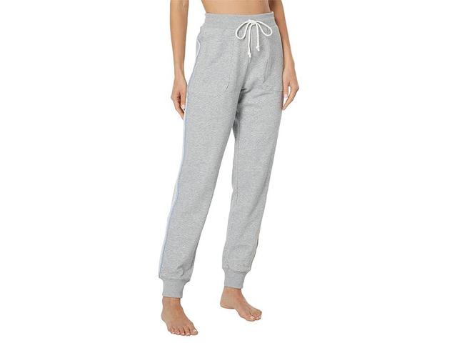 P.J. Salvage Neon Stripes Joggers (Heather Grey) Women's Pajama Product Image