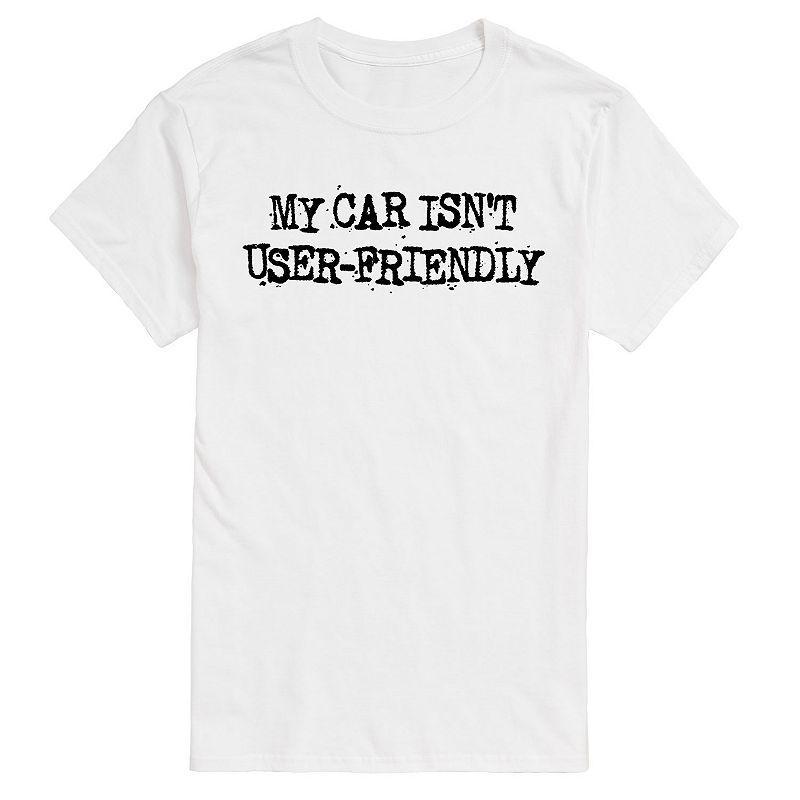 Mens My Car Isnt User Friendly Tee Product Image