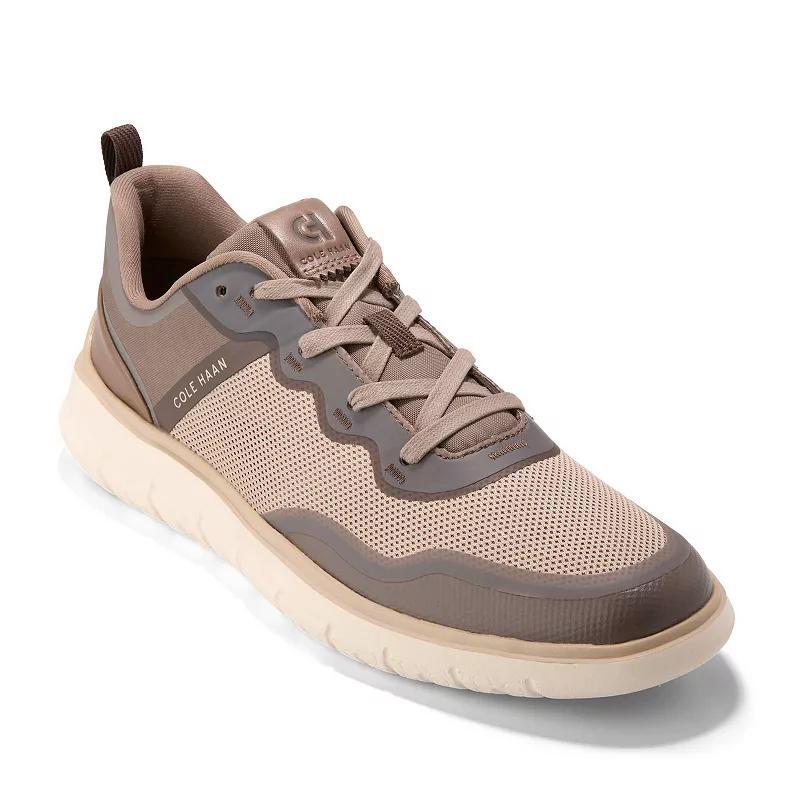 Cole Haan Generation Zerogrand Mens Textured Sneakers Ch Irish Brown Oxford Product Image