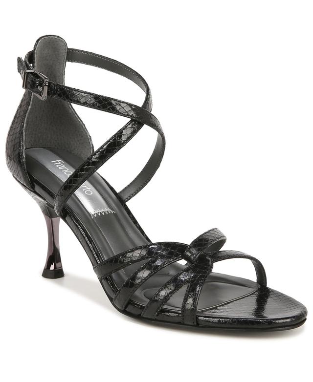 Franco Sarto Rika Croc Embossed Sandal Product Image