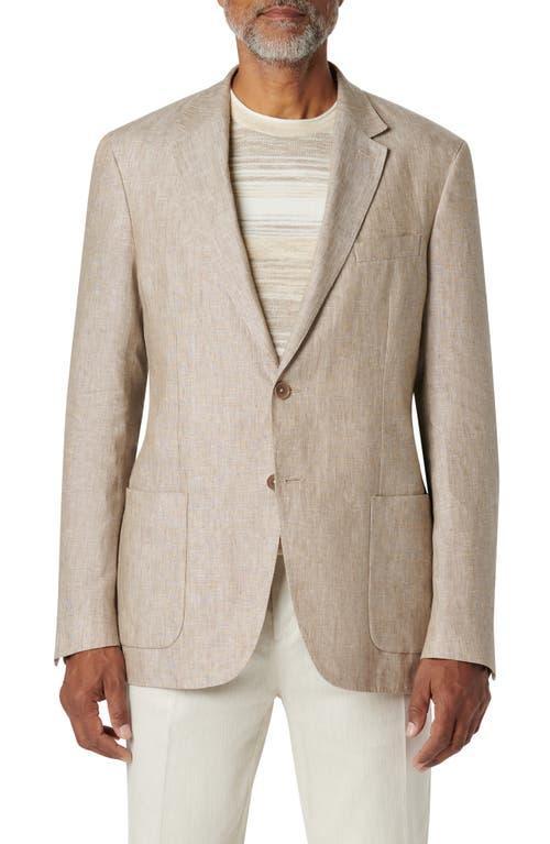 Mens 2-Button Linen Blazer Product Image