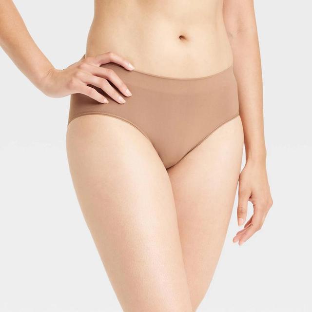 Womens Seamless Hipster Underwear - Auden Toffee Crunch Product Image