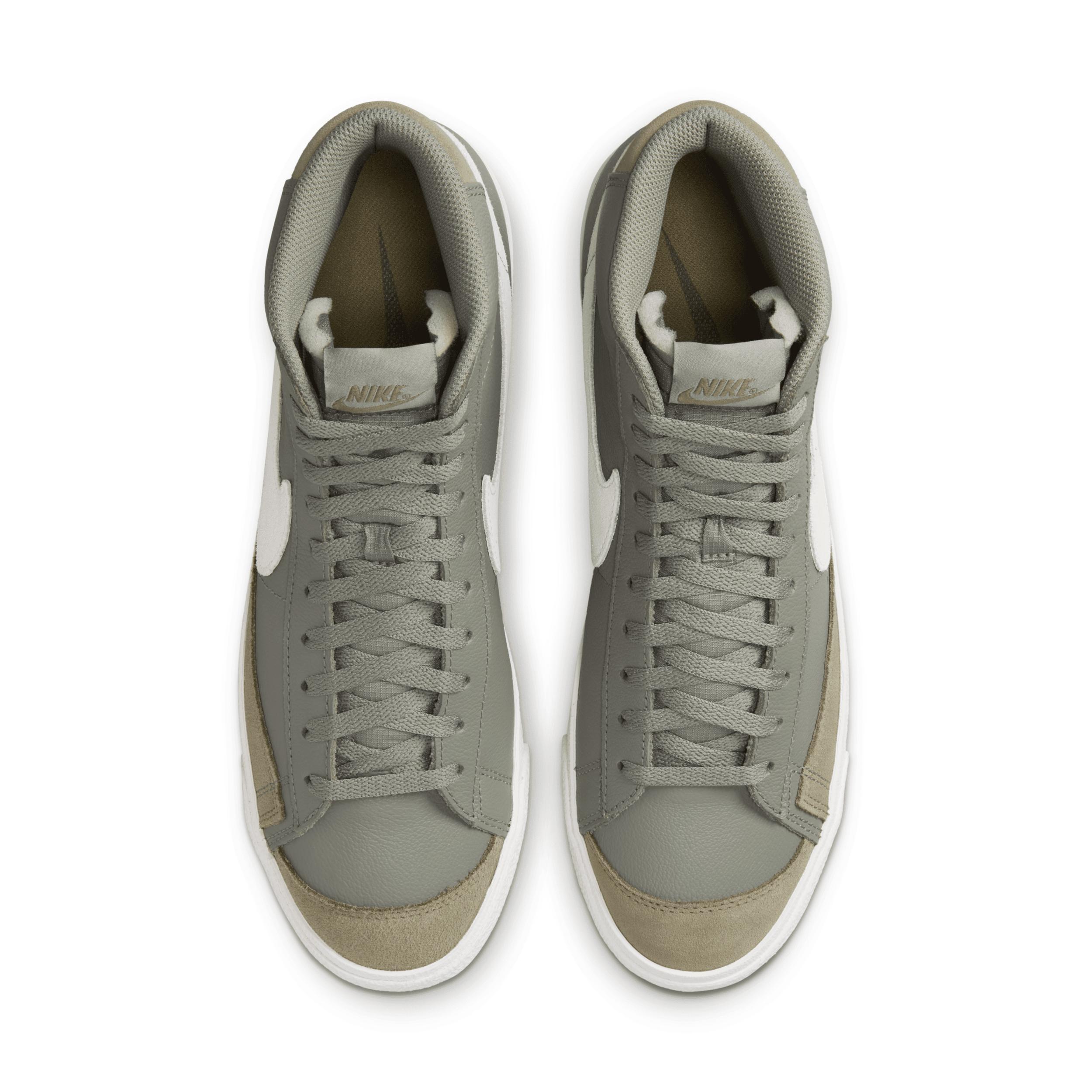 Blazer Mid '77 Premium Sneaker In Dark Stucco/phantom/olive Product Image