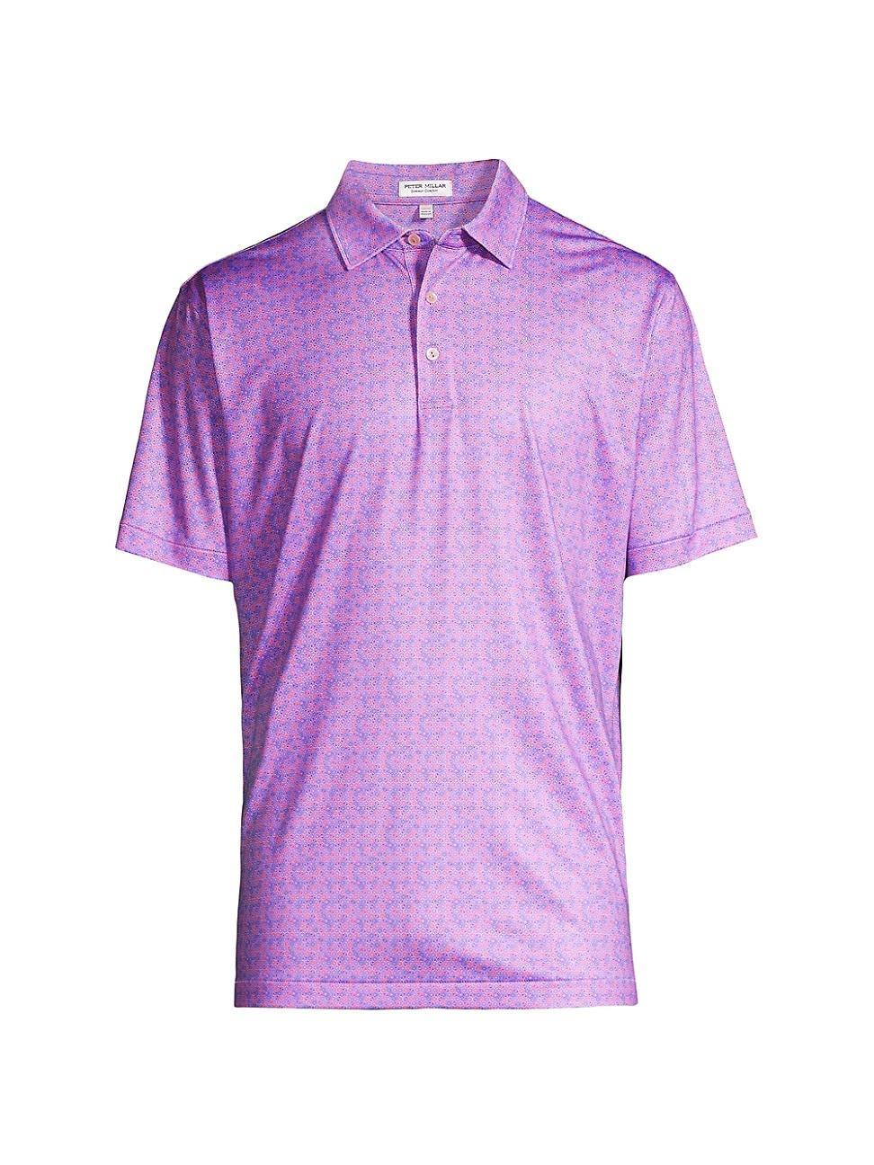 Mens Crown Sport Citrus Smash Performance Jersey Polo Product Image